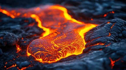 Molten Lava Flow
