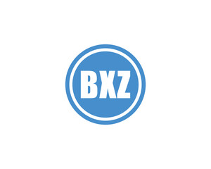 BXZ logo design vector template. BXZ