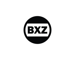 BXZ logo design vector template. BXZ