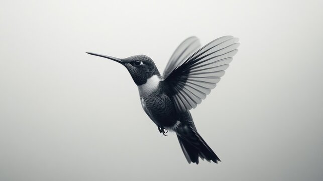 Hummingbird in Flight