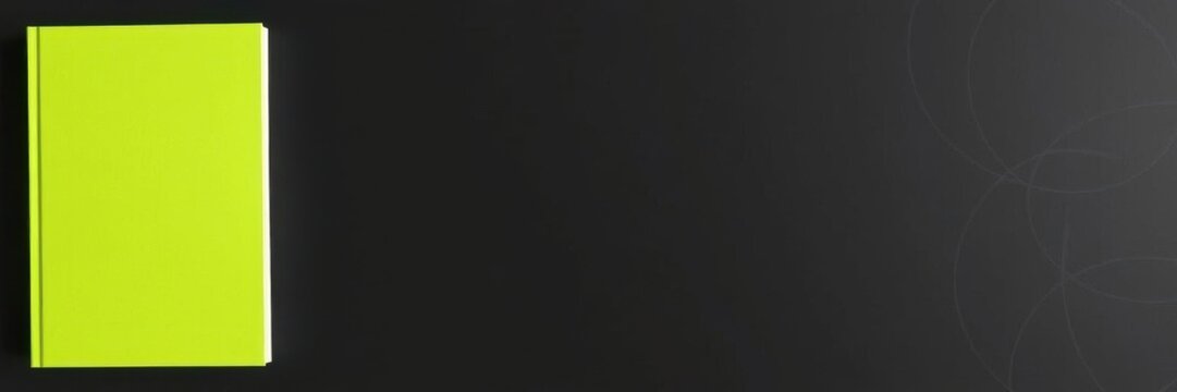 Book Cover Mockup featuring a blank book with editable background for customization, layout, mockup