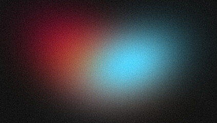 Abstract red blue color gradient grainy backdrop design, Vibrant color flow, glowing colors noisy gradient, bright colors, website header design, banner, poster, cover