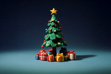 크리스마스 겨울 이미지 성탄절 트리 눈 snow 클레이 애니메이션 Christmas tree 이벤트 산타클로스 행사