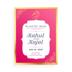 celebrate your special day with a beautifully designed invitation card design