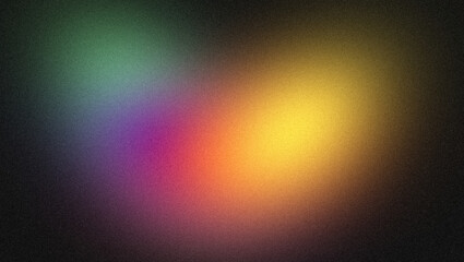 Abstract orange pink purple green color gradient grainy backdrop design, Vibrant color flow, glowing colors noisy gradient, bright colors, website header design, banner, poster, cover