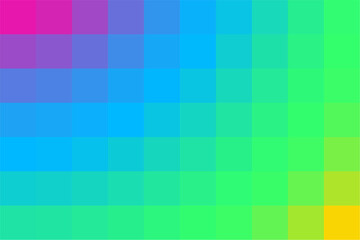 abstract pixelated gradient square block background design