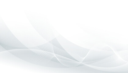 Fototapeta premium eye catching abstract flowing curvy line backdrop for presentation