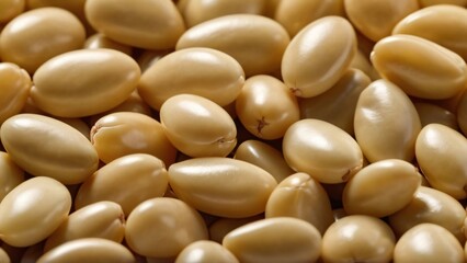 close up of a pile of beans