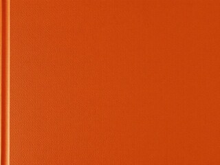 Book mockup with textured hard cover in brown color, perfect for showcasing book designs or presentations, education, book