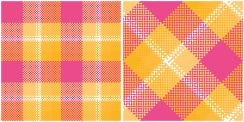 Plaids Pattern Seamless. Scottish Plaid, Seamless Tartan Illustration Vector Set for Scarf, Blanket, Other Modern Spring Summer Autumn Winter Holiday Fabric Print.