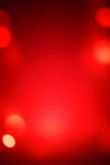 Ethereal Red Bokeh Lights Abstract Background