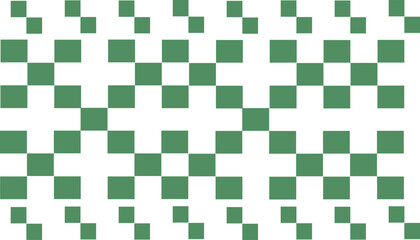 Green Checkerboard Background Vector Abstract Seamless Pattern popular grid pattern Print Japanese