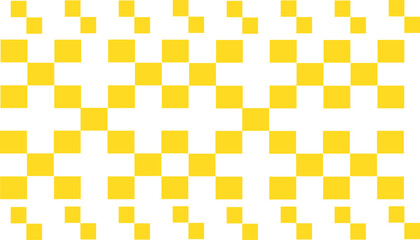 Yellow Checkerboard Background Vector Abstract Seamless Pattern popular grid pattern Print Japanese