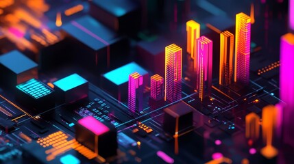 Charted backgrounds on finance, financial and business topics