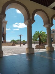 Islamic center corridor