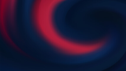 Abstract Swirling Gradient Background in Red and Blue
