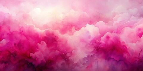 Fototapeta premium A symphony of pink hues, blending into a dreamy and ethereal abstract landscape.