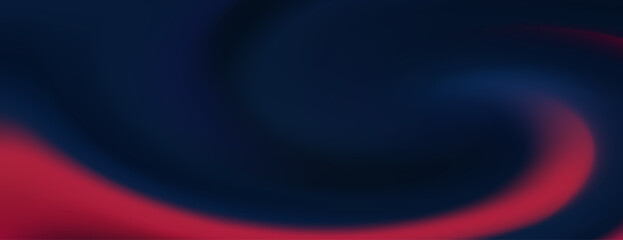 Abstract Swirling Gradient Background in Red and Blue