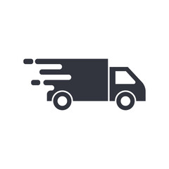 Delivery Truck Logo Template Icon