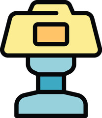 Construction worker wearing a safety helmet protecting his head at the worksite, safety first concept