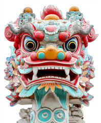 Fototapeta premium Chinese New Year Decorations Traditional Chinese New Year Ornaments Red and Pink Chinese New Year Decor Beautiful Chinese New Year Festive Chinese New Year Lanterns Celebrating the Year 2025