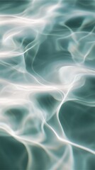 Obraz premium An abstract image of calm, flowing shapes in pastel hues with soft, wispy textures. The lighting is warm and evenly distributed, creating a soothing effect with delicate shadows and a light blur.