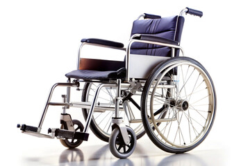 Fototapeta premium Wheelchair isolated on white background
