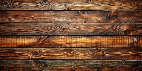 Naklejka premium Rustic Wooden Planks with Knots and Grain Patterns, A Textured Background for Design and Decoration