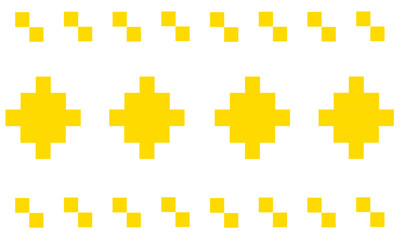 Obraz premium Yellow Checkerboard Background Vector Abstract Seamless Pattern popular grid pattern Print Japanese