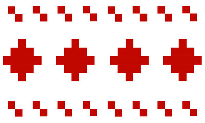 Bred Checkerboard Background Vector Abstract Seamless Pattern 