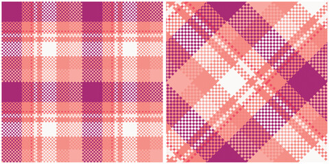Scottish Tartan Seamless Pattern. Gingham Patterns Template for Design Ornament. Seamless Fabric Texture.