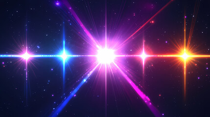 Fototapeta premium abstract background with stars