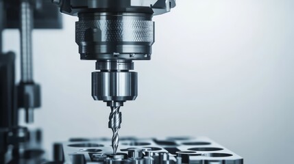 Precision Drilling Machine in Action 