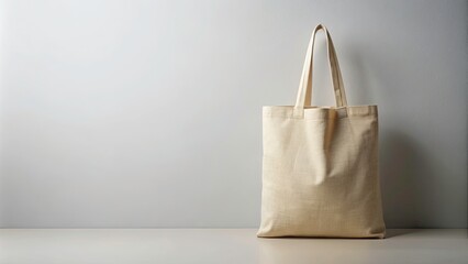 Customizable Blank Cotton Tote Bag Mockup for Eco-Friendly Fashion and Branding, Perfect for Promotions, Crafts, and Personal Use, High-Quality and Versatile Design Template