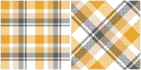 Tartan Seamless Pattern. Sweet Pastel Plaid Pattern Seamless Tartan Illustration Vector Set for Scarf, Blanket, Other Modern Spring Summer Autumn Winter Holiday Fabric Print.