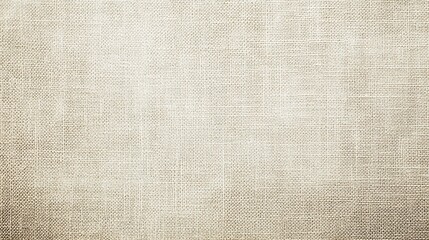 Fototapeta premium Close-up Texture of a Beige Woven Fabric