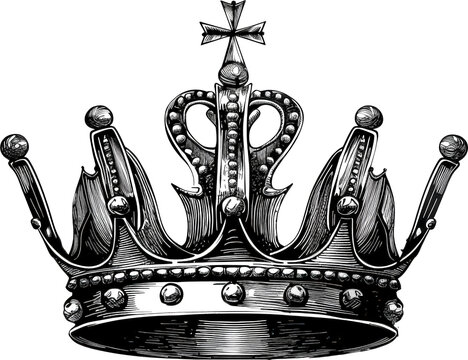 Sparkling crown design
