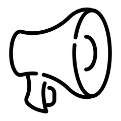 megaphone Line Icon