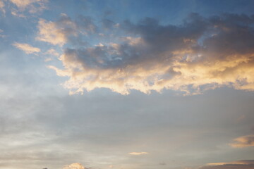 Obraz premium clouds at sunset