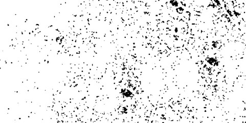 Worn black grunge texture. Dark grainy texture on white background. Simply Place illustration over any Object to Create grungy Effect