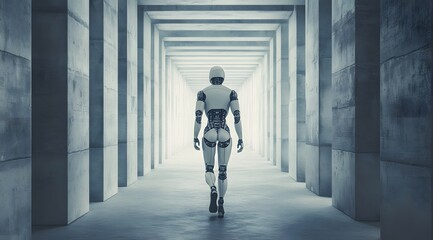 Obraz premium Walking robots
