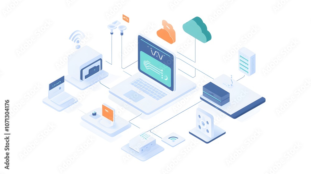 Poster low-power wide-area networks (lpwan): create an image highlighting the use of lpwan for long-distanc