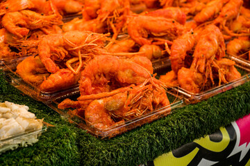 
Fried shrimp, large river shrimp Picture content about delicious food