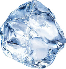 Obraz premium Single ice cube