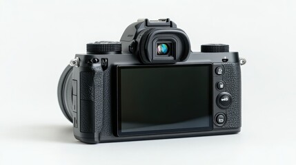Modern Camera Back with Display Screen