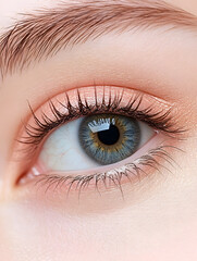 Obraz premium Elegant High-Fashion Beauty Portraits with Radiant Skin, Glamorous Makeup, and Luxurious Skincare Glow.