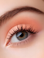 Obraz premium Elegant High-Fashion Beauty Portraits with Radiant Skin, Glamorous Makeup, and Luxurious Skincare Glow.