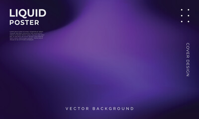 modern soft dark purple mesh gradient background template with empty space for design