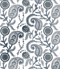 seamless pattern with flowers