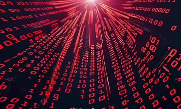 binary code background
